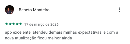 Avaliação na Google Play